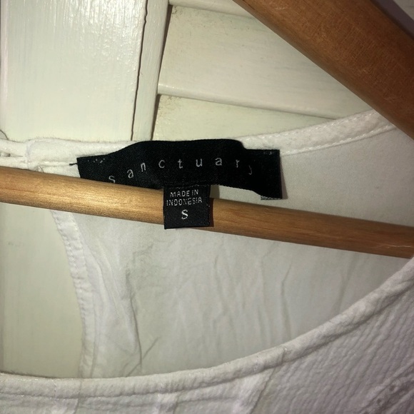 Sanctuary Crochet Mini dress flare sleeve Small - Picture 5 of 9